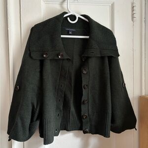 Banana Republic Cardigan Knit Merino Wool Size L